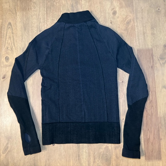 FP Movement Half Zip Rewind Layering Top, Black, XS/S - Picture 9 of 9